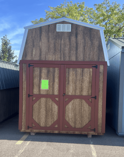 8×12 Lofted High Barn