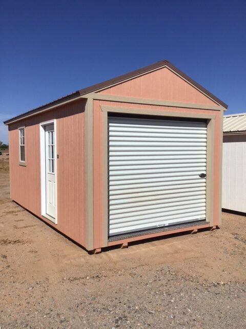 10×20 Garage (Rose Tan/ Antler Velvet)