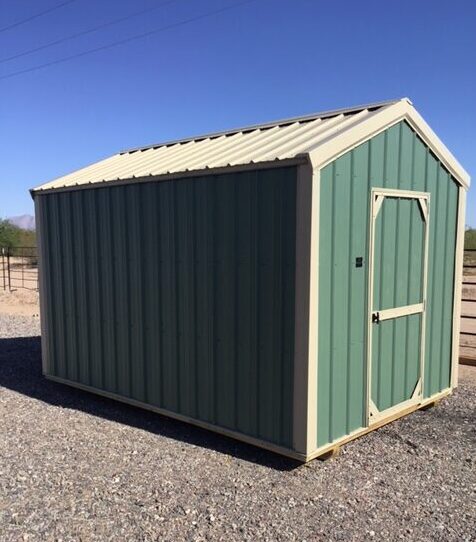 8×12 Utility (Everglade/ Saddle Tan)