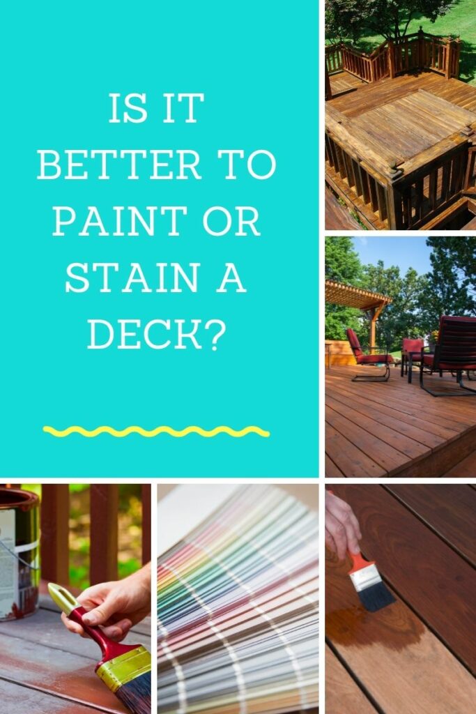 Is it Better to Paint or Stain a Deck? Aurora Buildings
