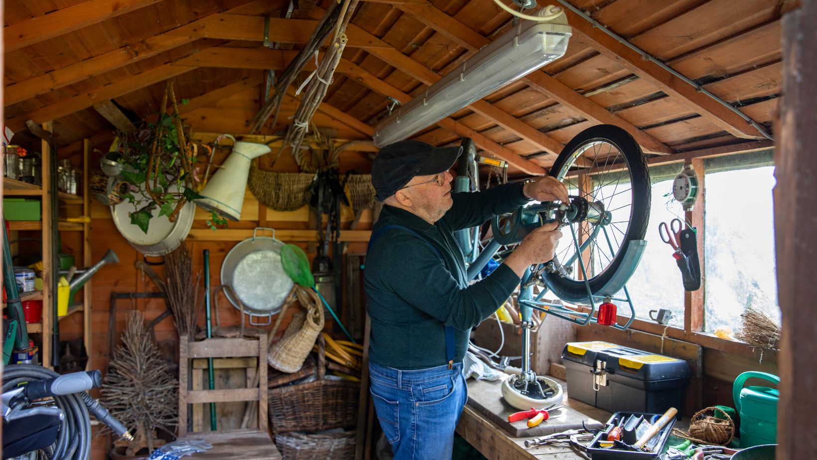 organizing a shed