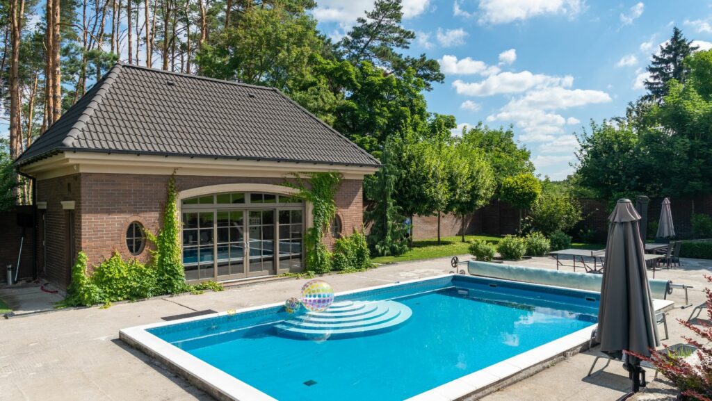 Turn a Shed into a Pool House