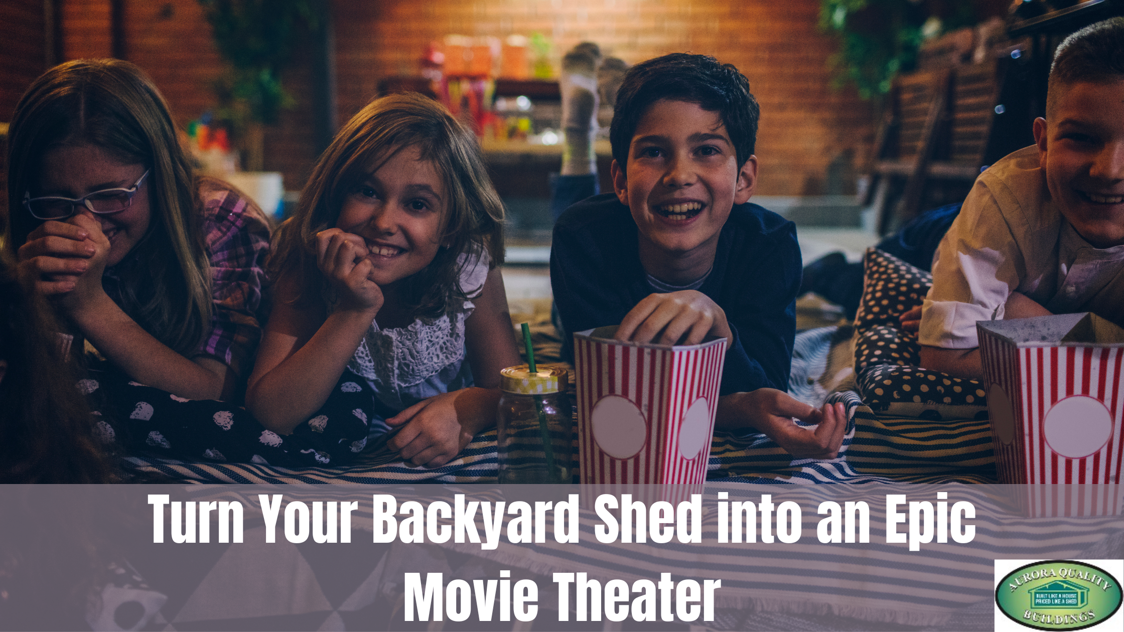 Turn Your Backyard Shed into an Epic Movie Theater