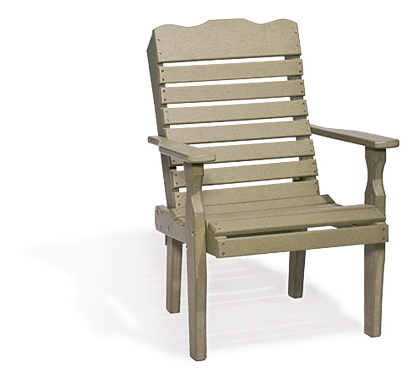 Single Curve Back Chair