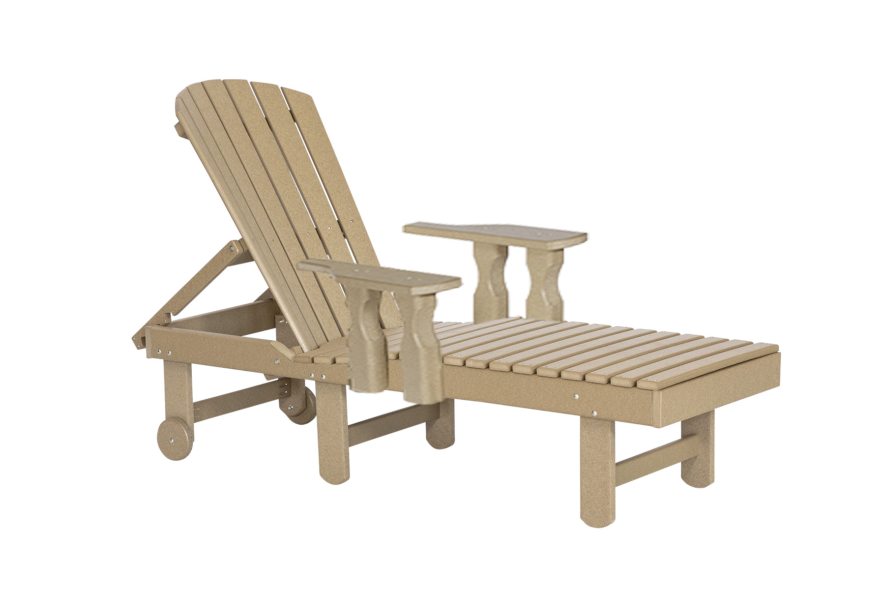 Fanback Lounge with Arms