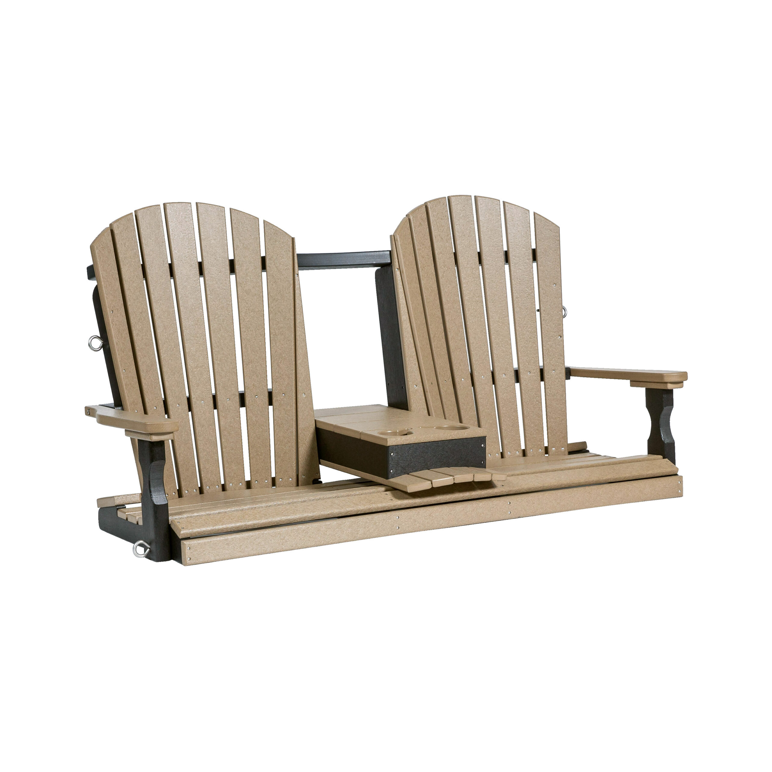 5′ Fan Back Console Swing