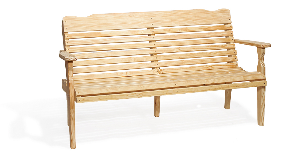 5′ Park Bench (Horiz. Back)