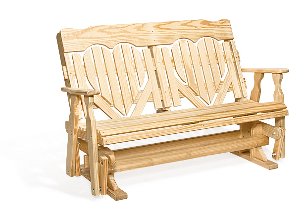 6′ High-Back Heart Glider