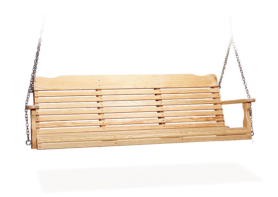 6′ Curve-Back Porch Swing
