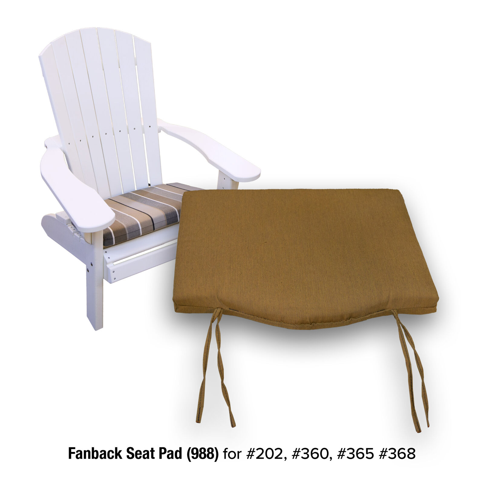 Seat Pad for #202, #360, #362, #368, #382, #380
