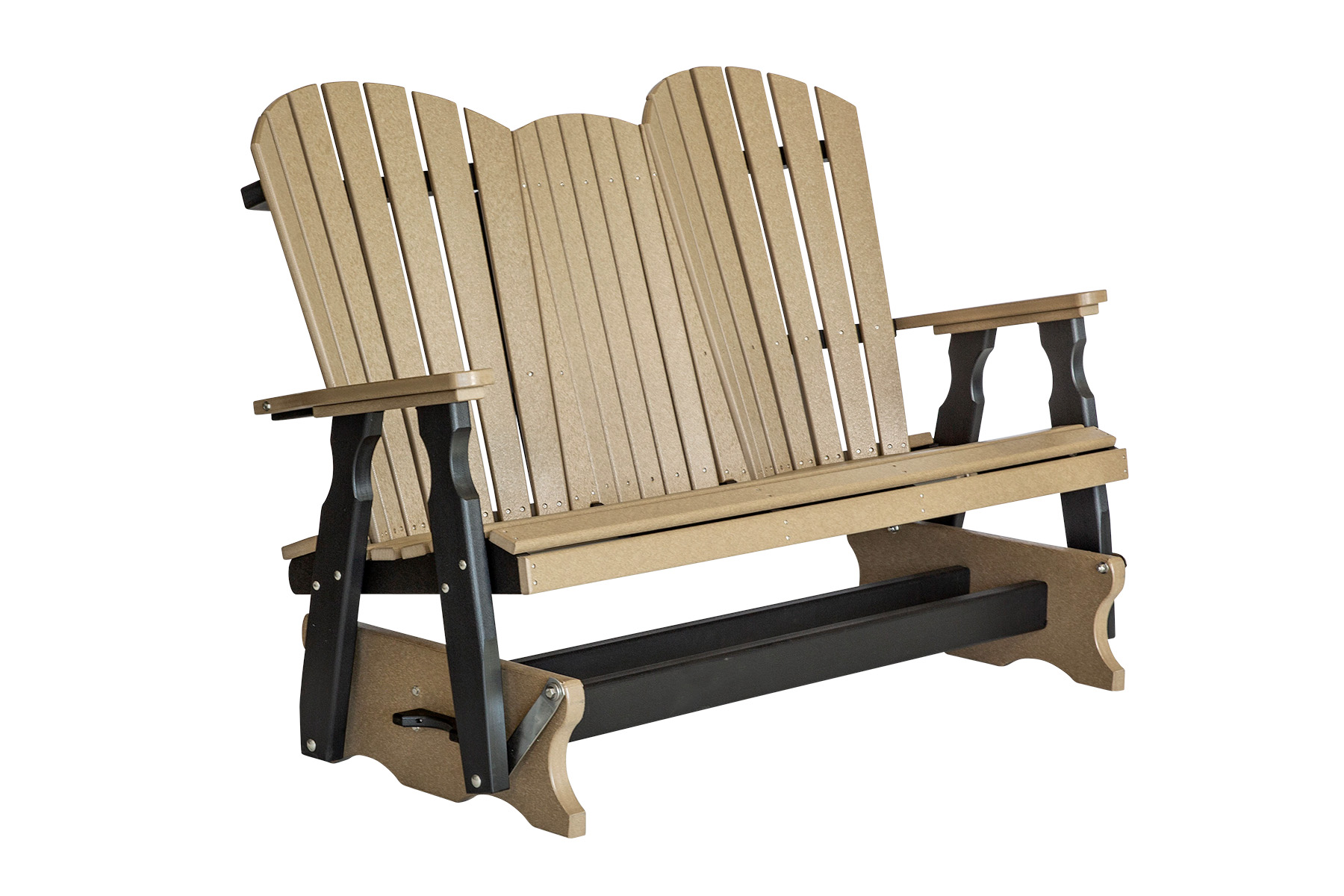 Fan Back Console Glider 5′