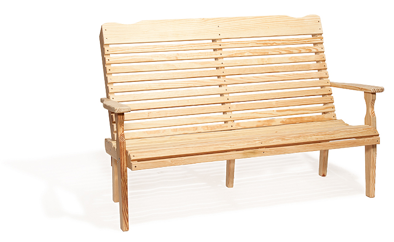 5′ Curve Back Bench
