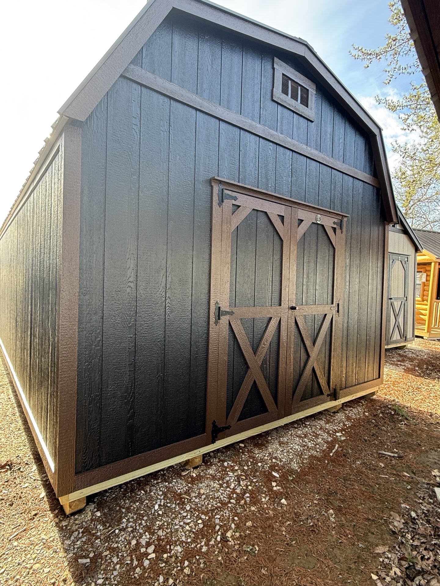 01897] 12x16 Lofted Garden Shed - Beckden Buildings