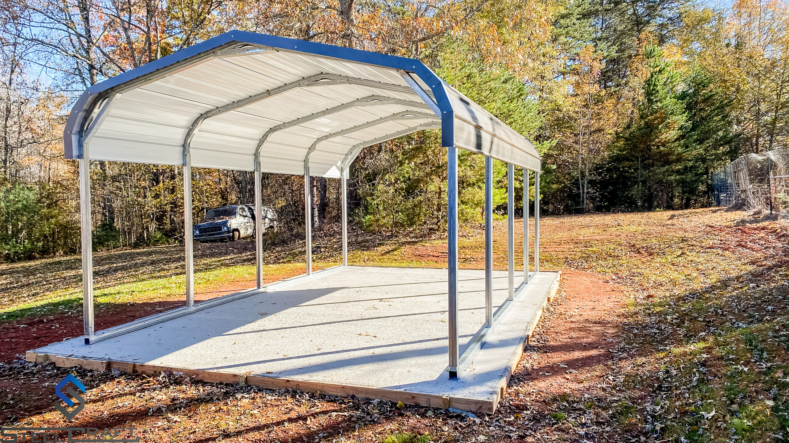 Carport Bearded Bryan Buildings & Barns