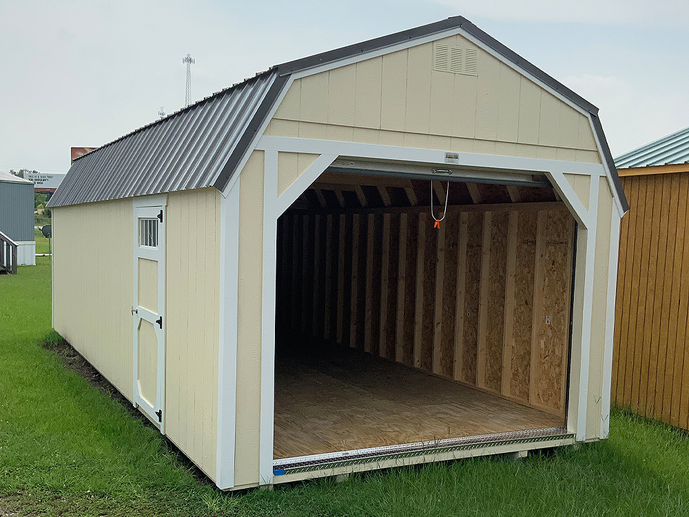12’x28′ Lofted Garage