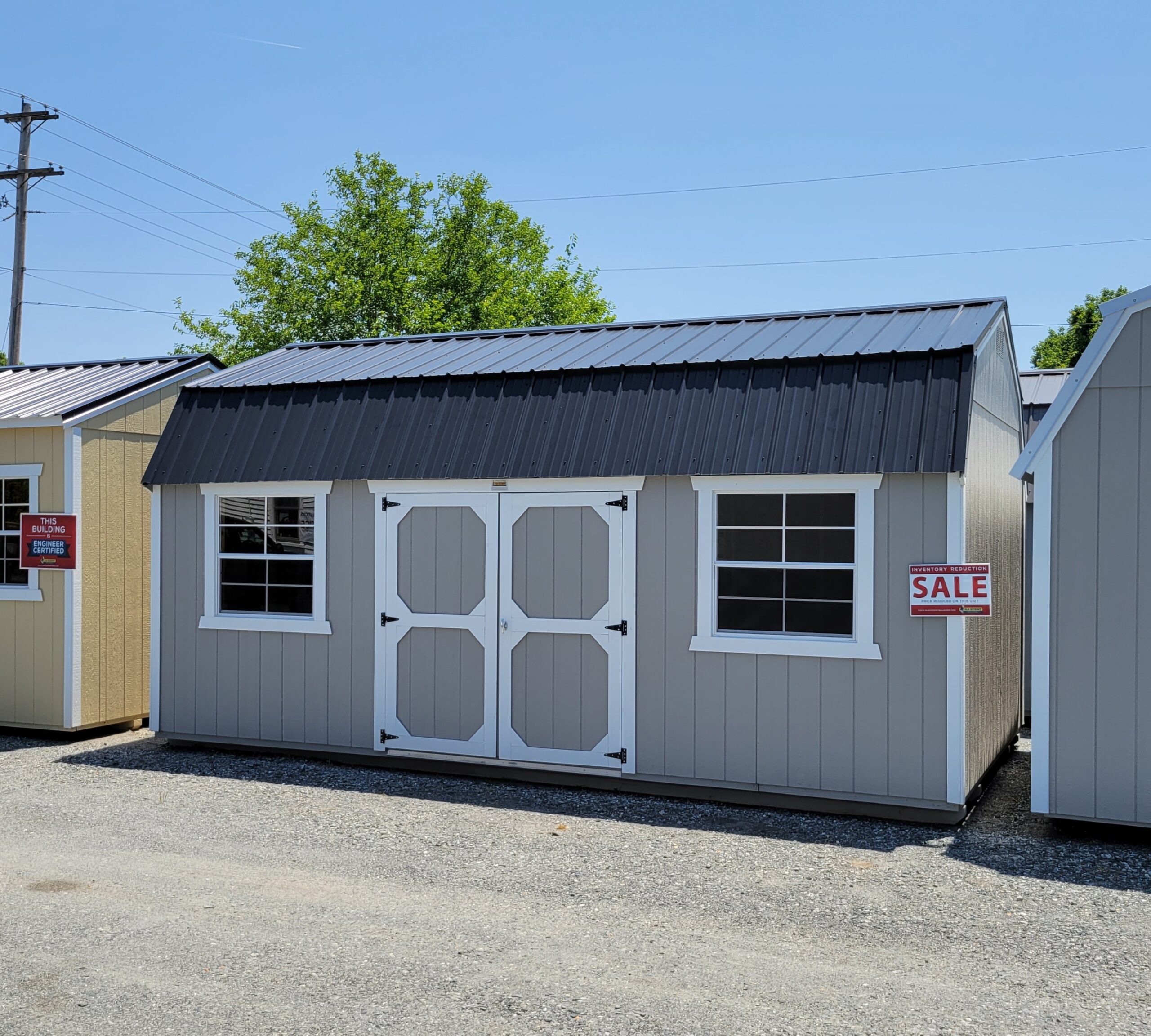 12×20 LOFTED BARN