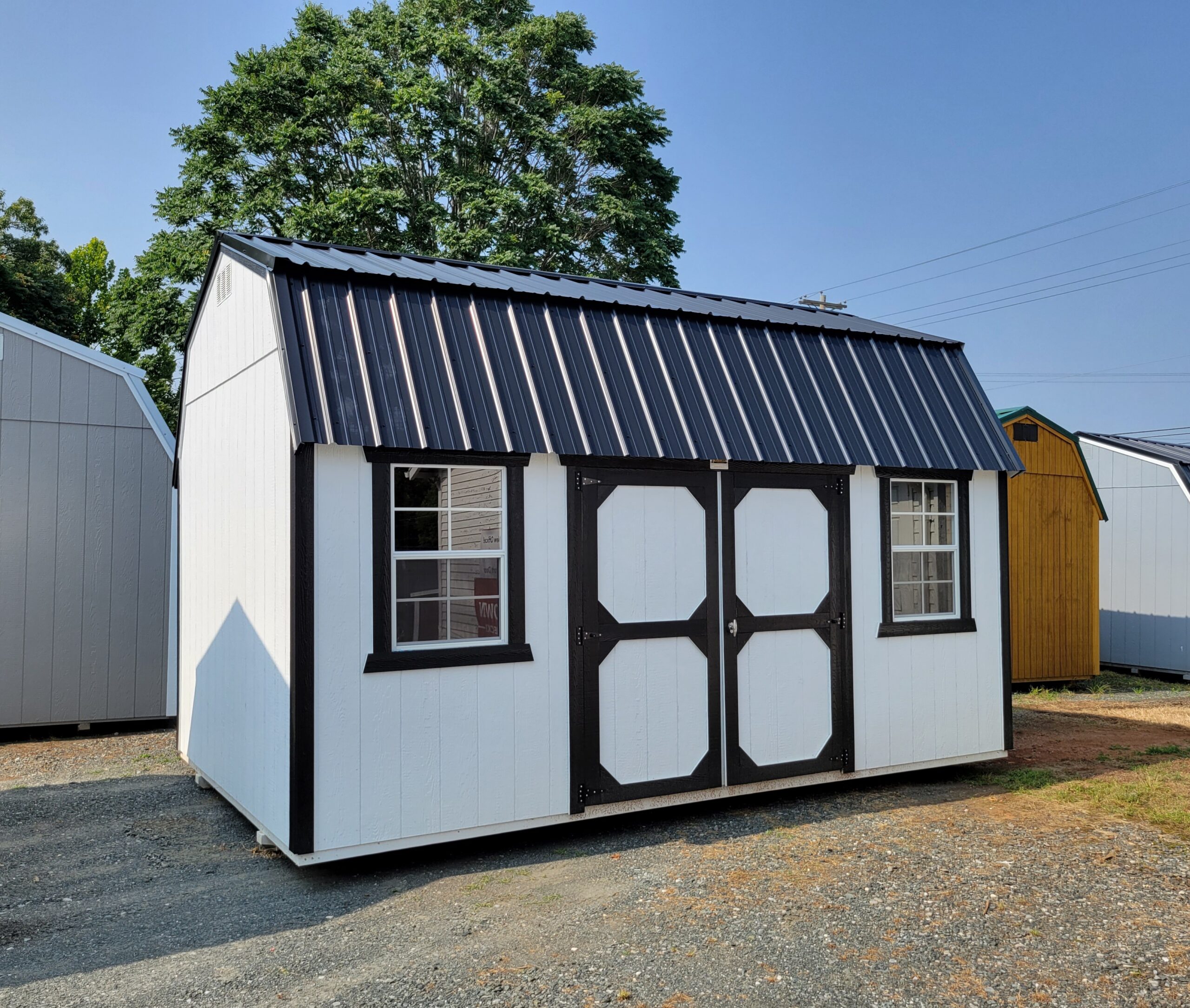 10X16 LOFTED Decks, Sheds and Carports Paragon Yard and Shed