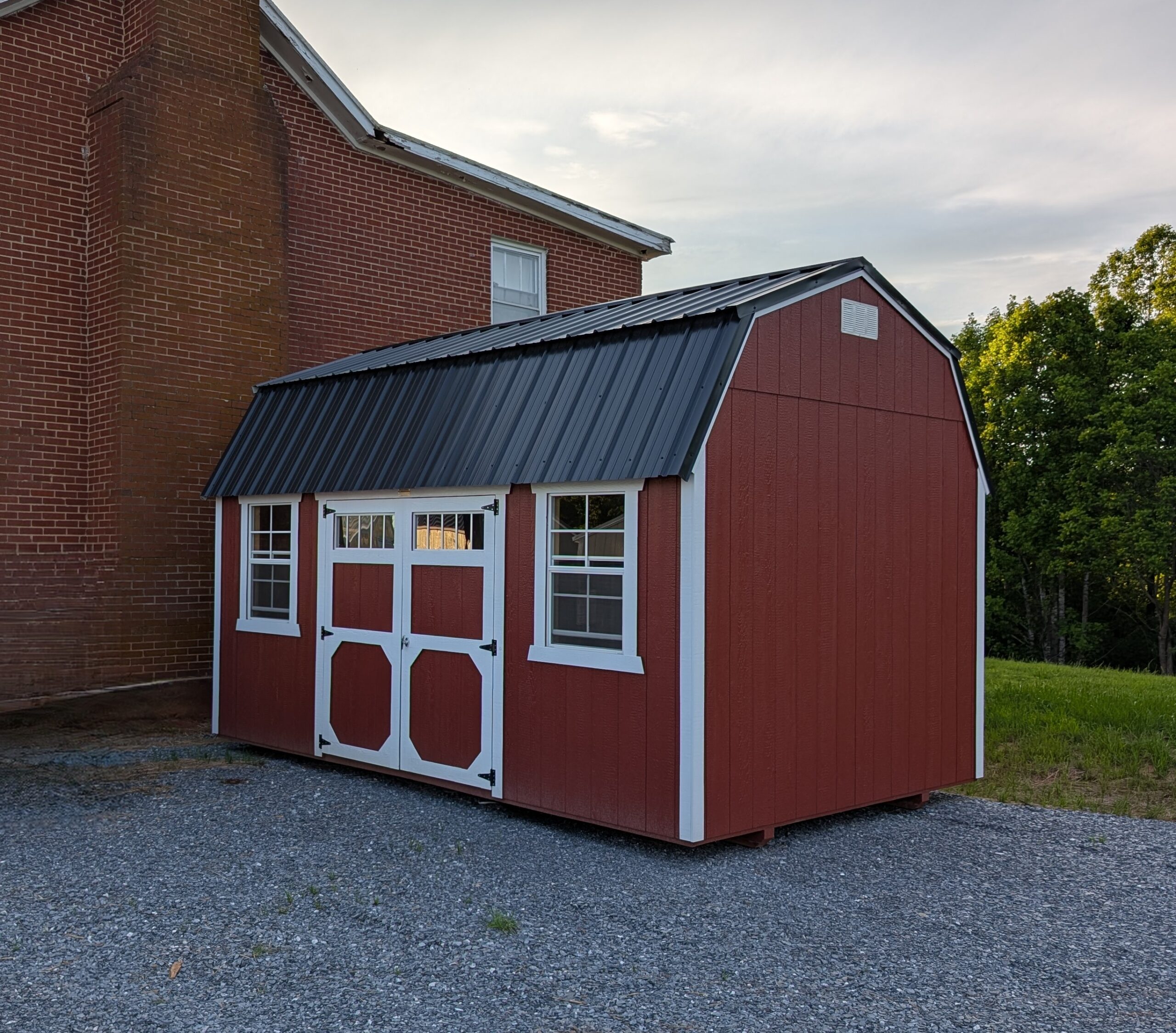 10X16 LOFTED BARN-E44899