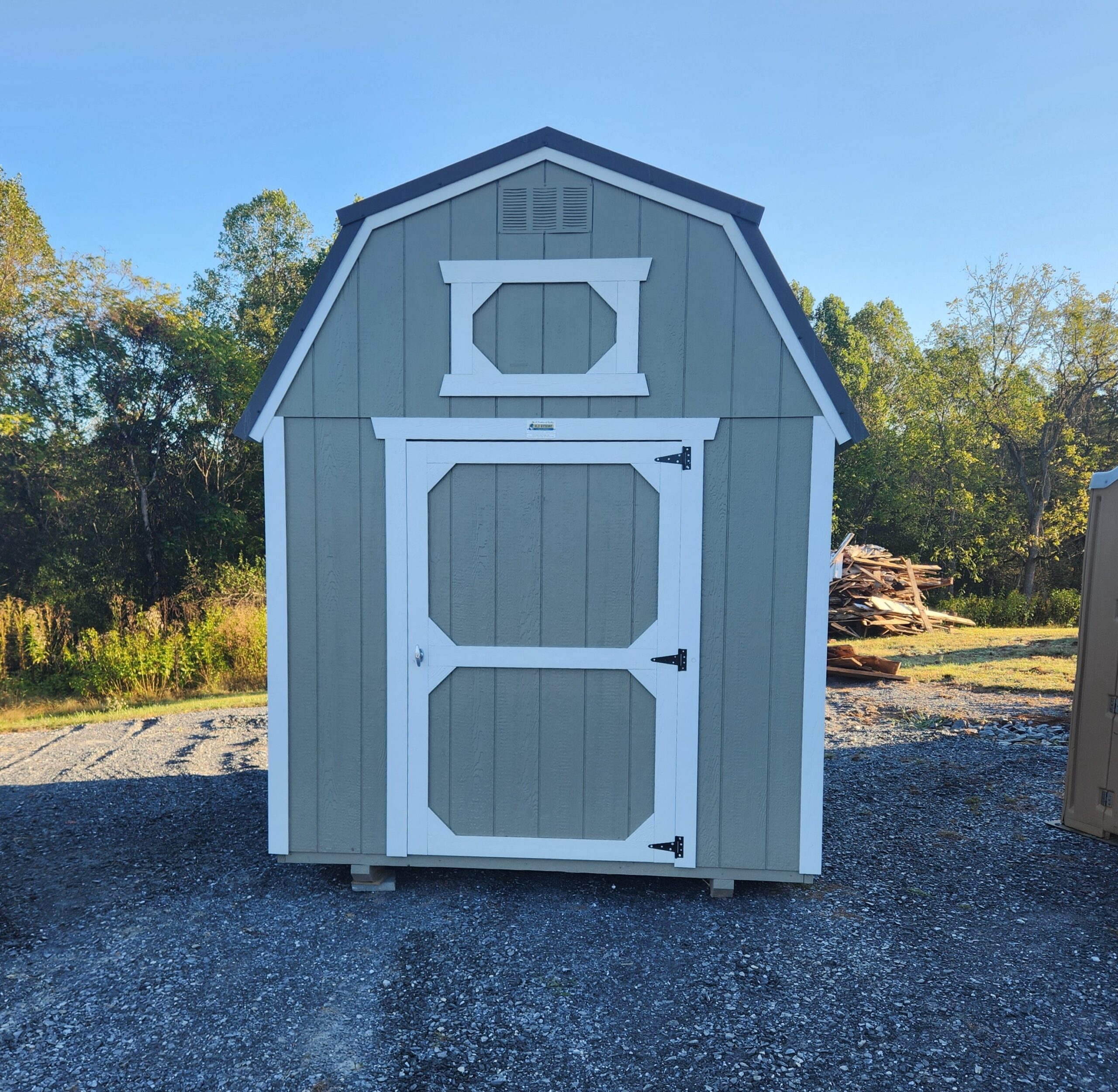 8×12 LOFTED BARN-VA10982