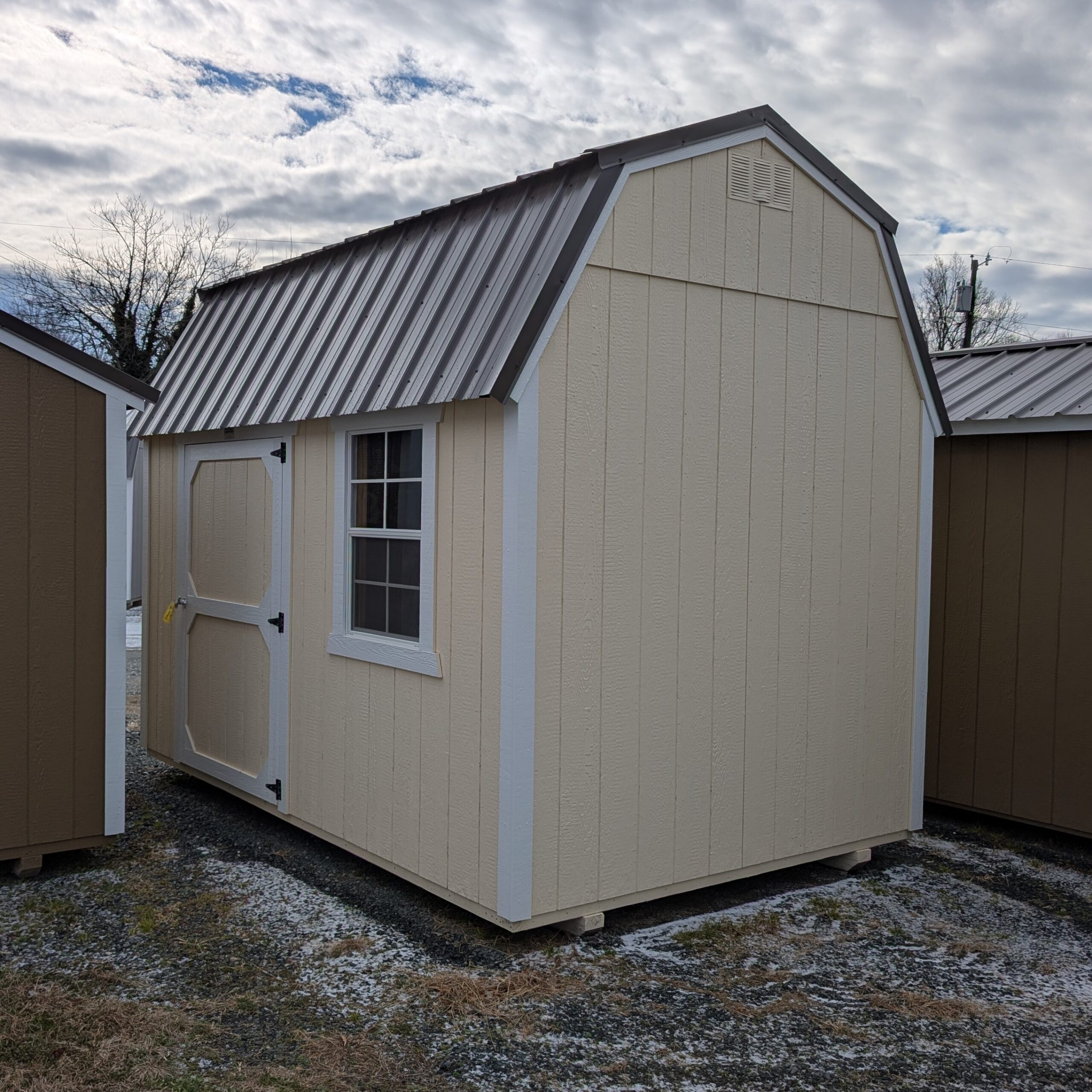 8X12 LOFTED BARN - VA11389 - Sheds, Carports And Steel Buildings ...
