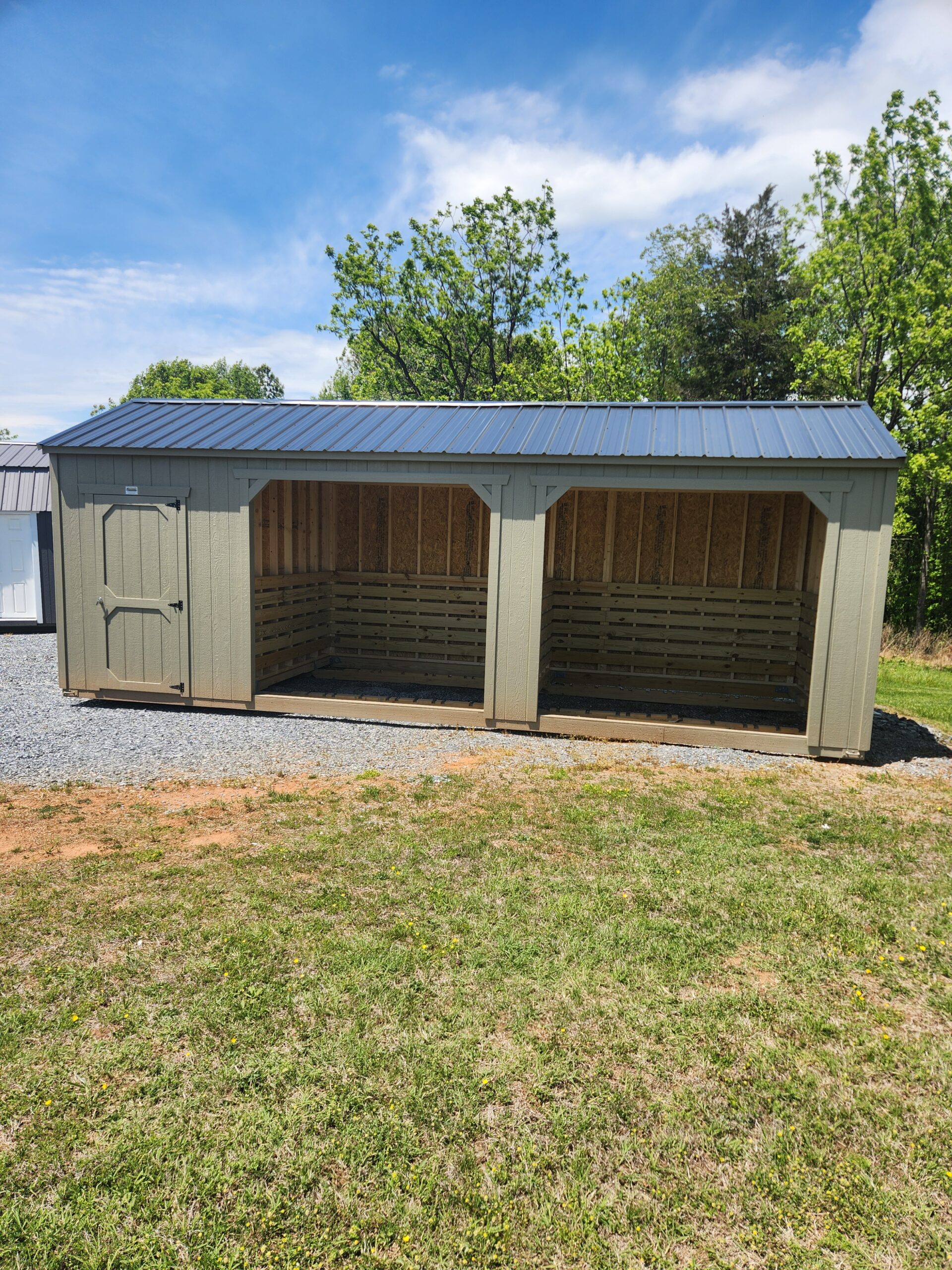 10x26 Animal Shelter 8' Walls – VA12238 | On Sale 15% Off