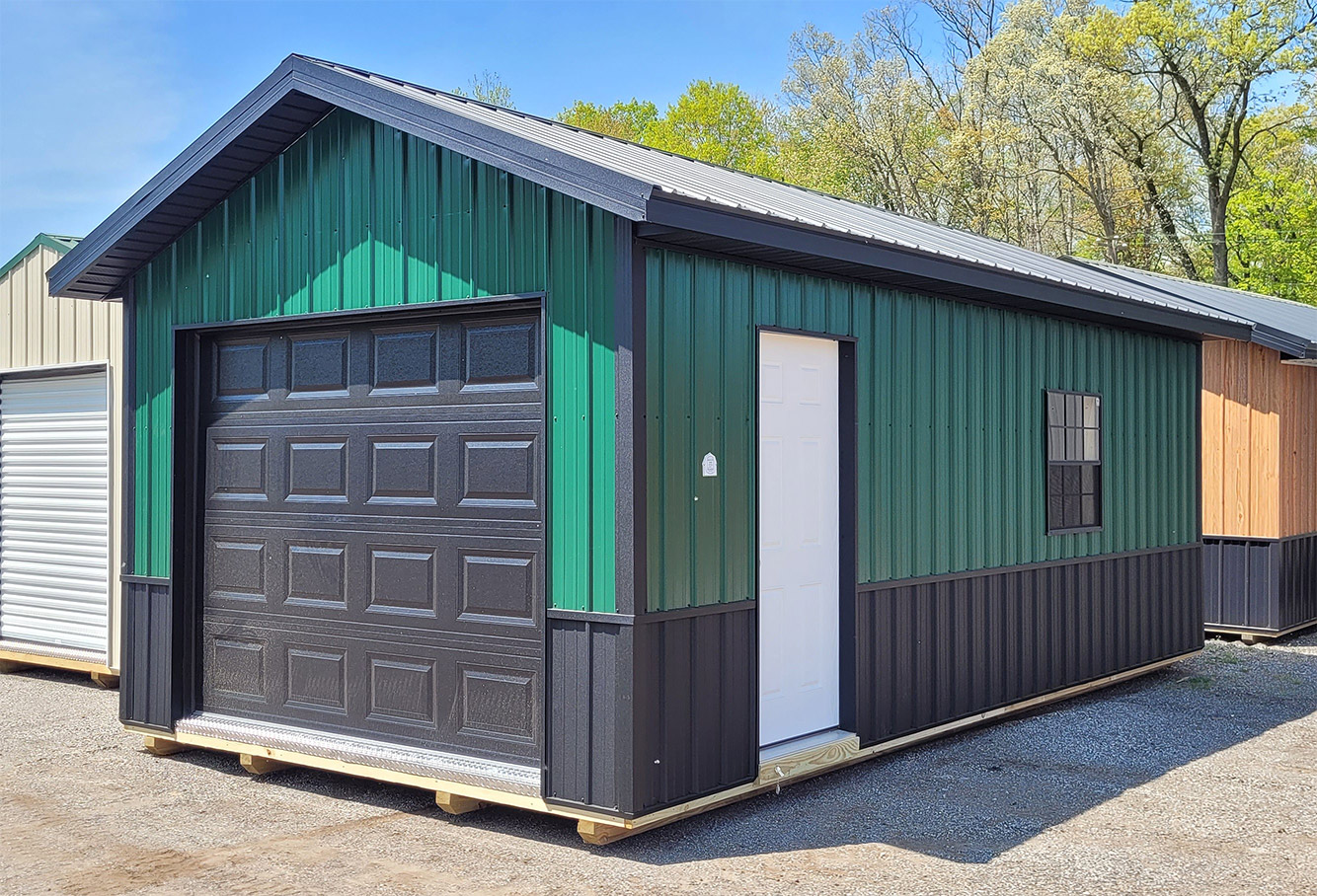12x24x8 Portable Garage (175)