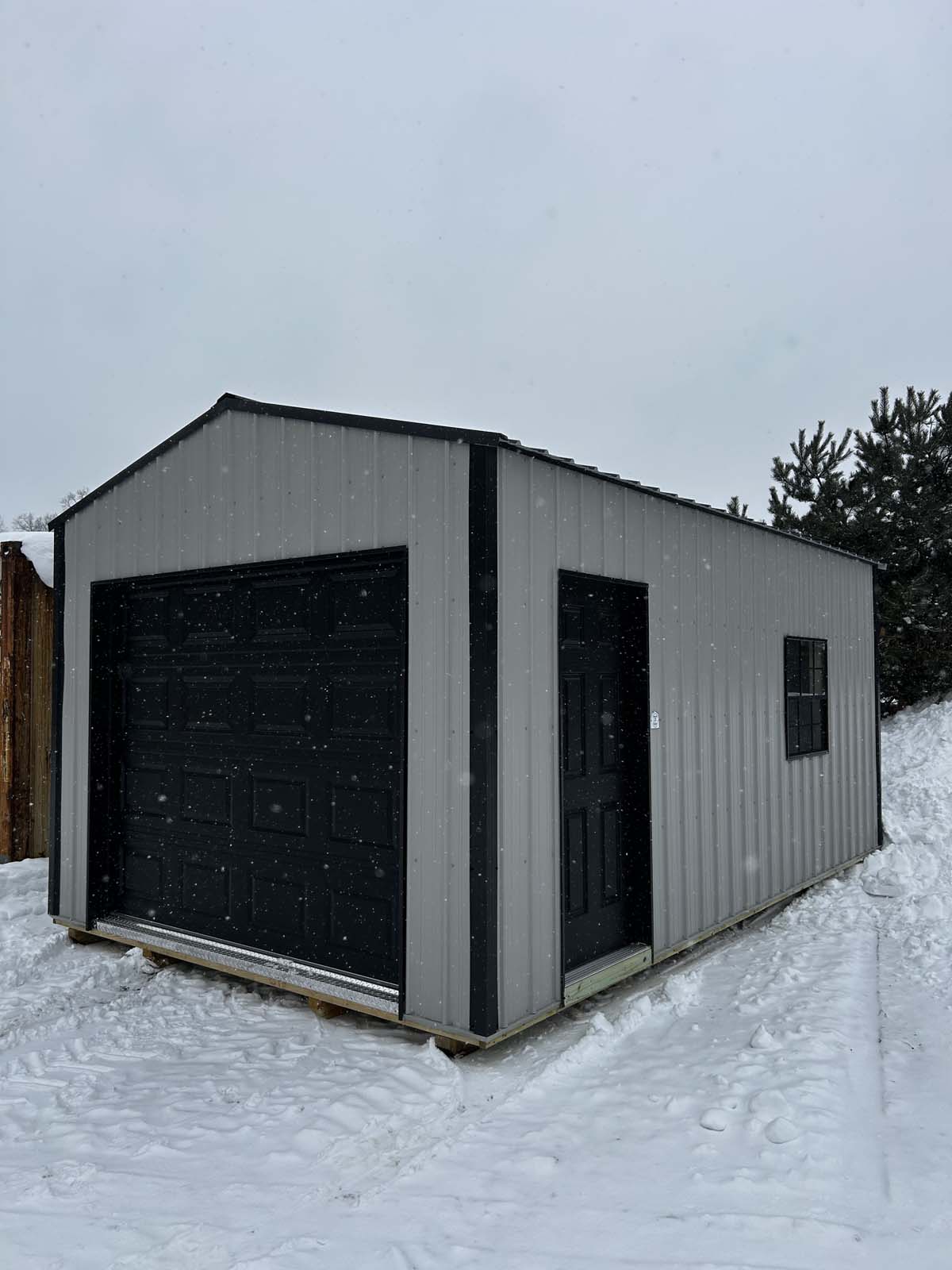 12x20x8 Portable Garage (12)