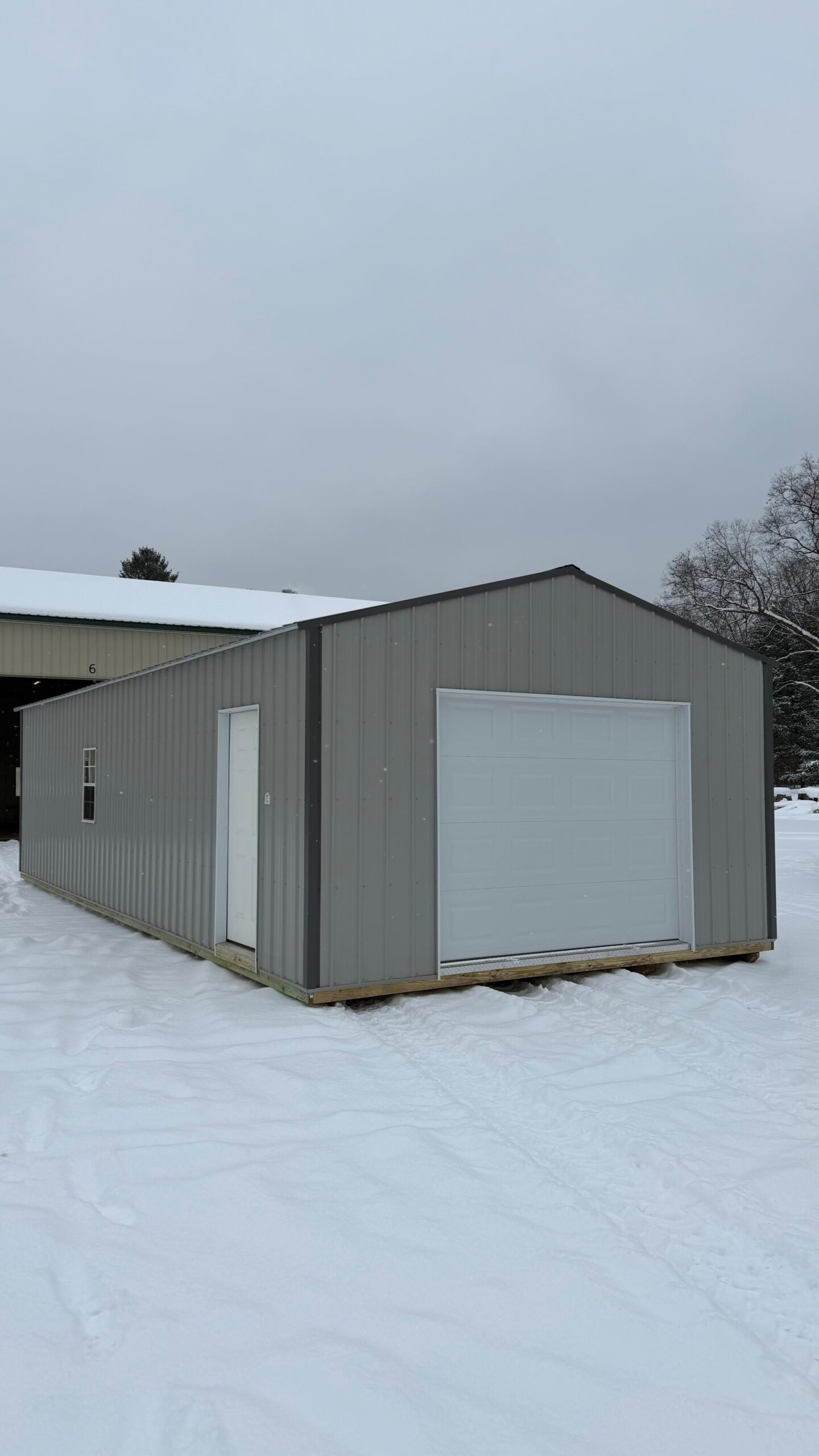 16x36x8 Portable Garage (21)