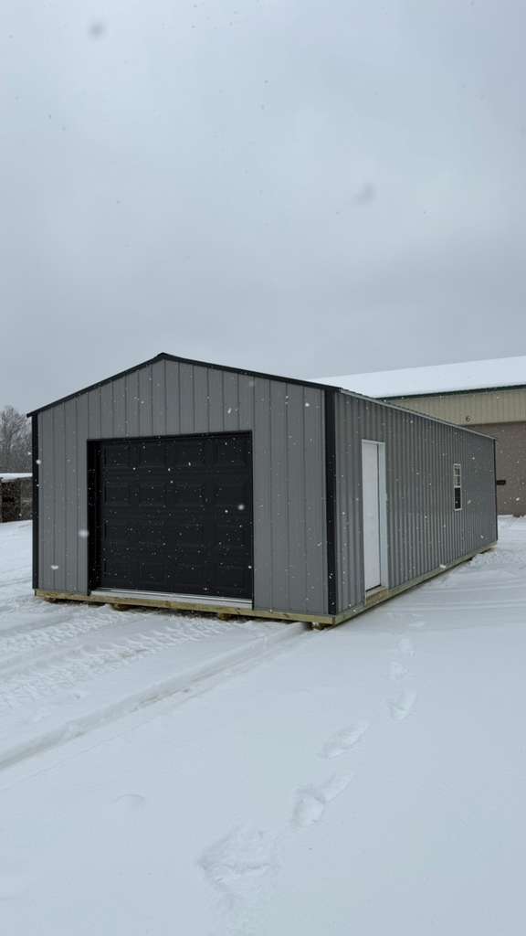 16x36x8 Portable Garage (22)