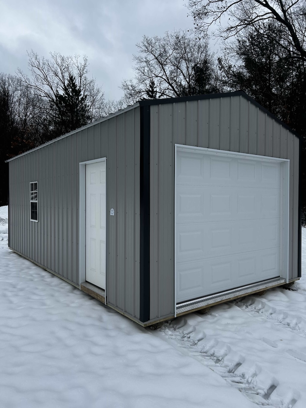 12x24x8 Portable Garage (39)