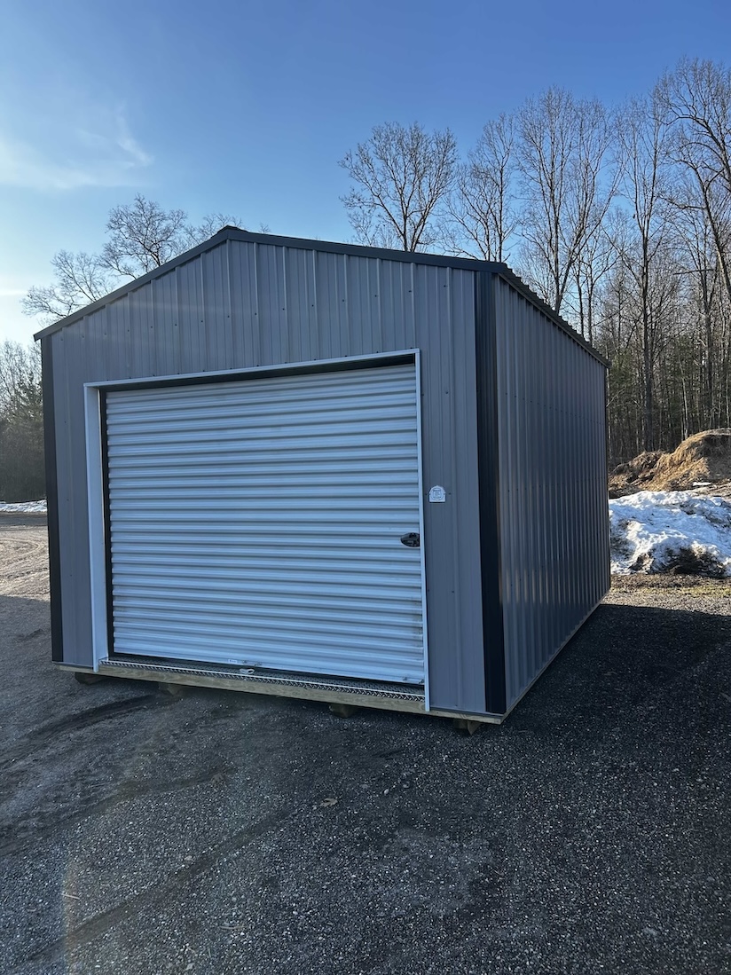 12x16x8 Portable Garage (50)