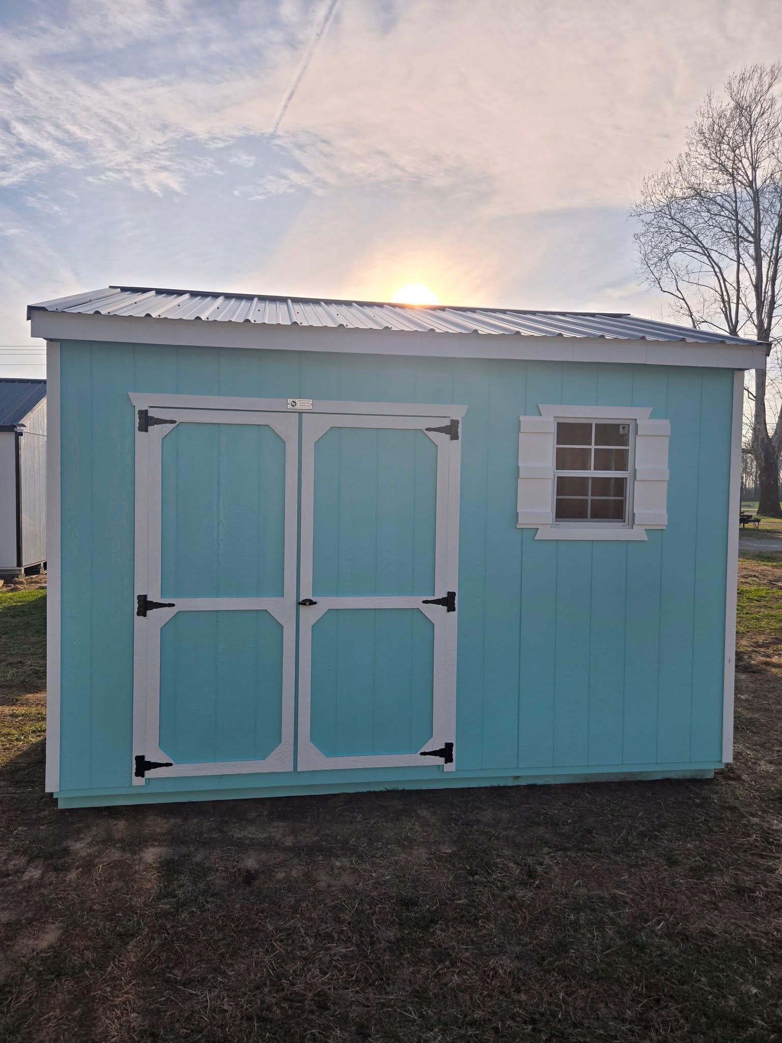 10x12 Painted Cottage - Delaware Sheds
