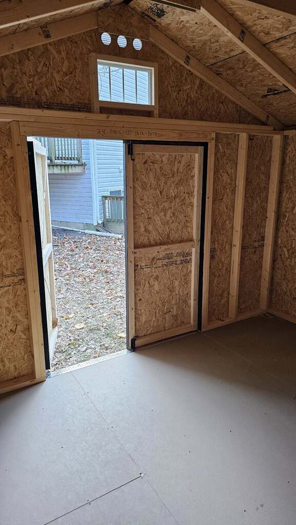 Gable w: Transom Window   Interior 2