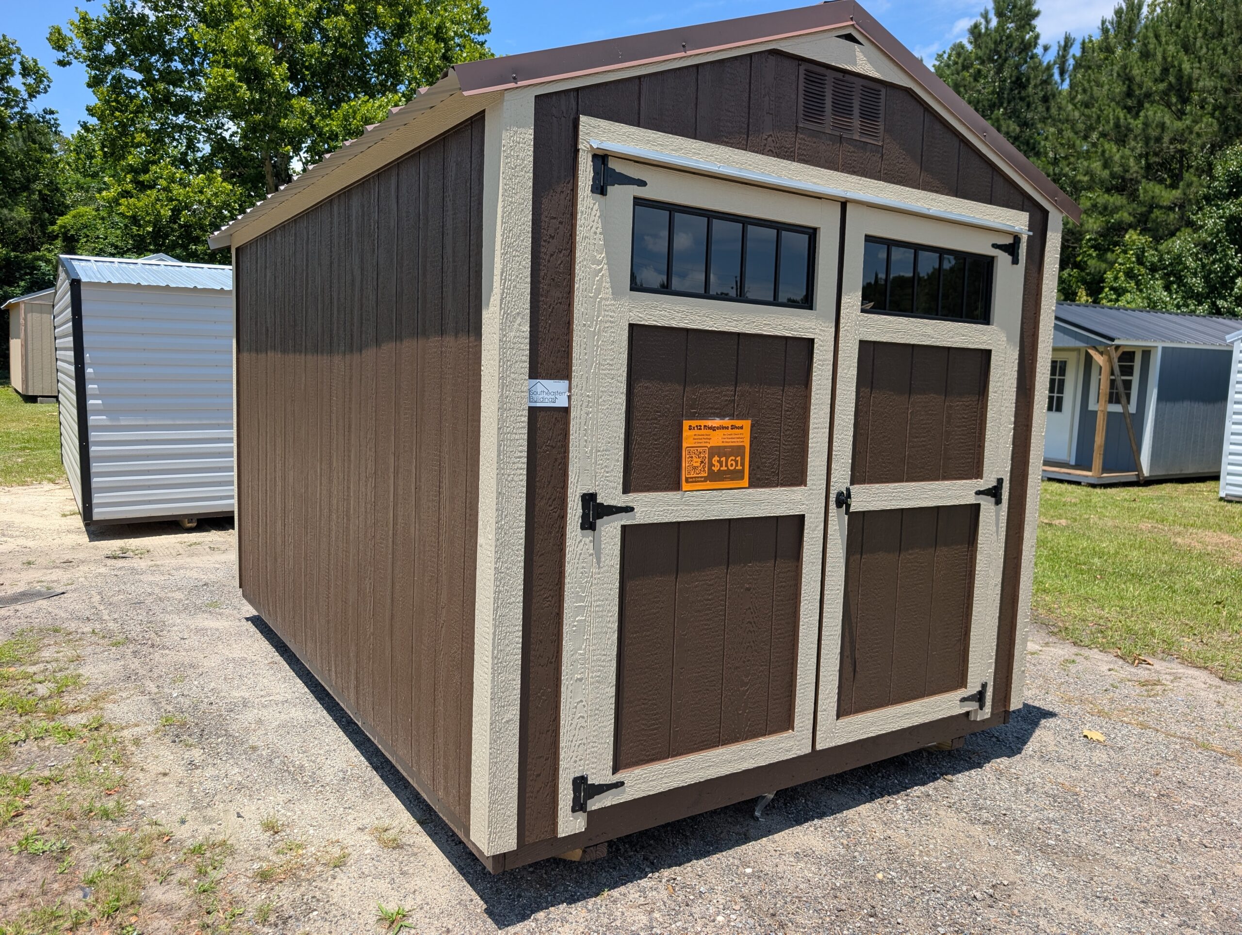 08×12 Ridgeline Shed [1227]
