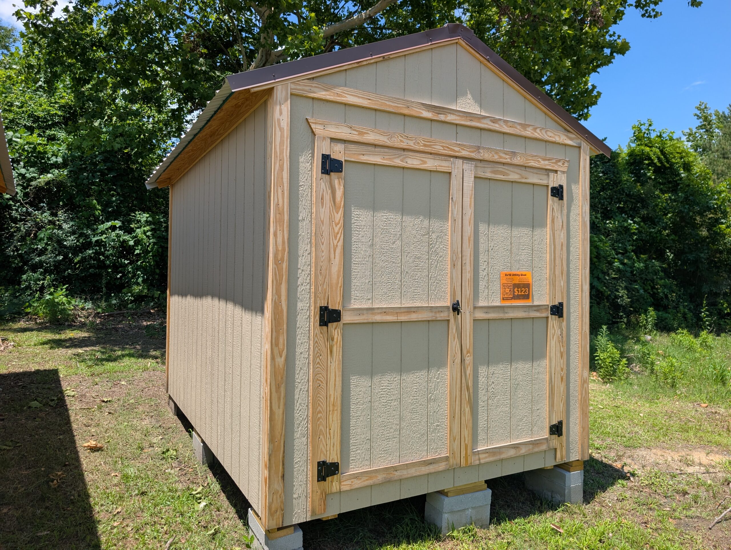 08×12 Utility Shed [0812U-1]