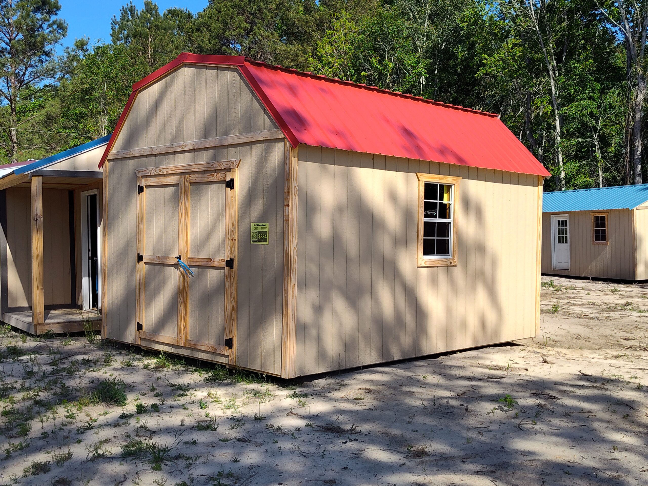 12×16 Barn Shed – LB001