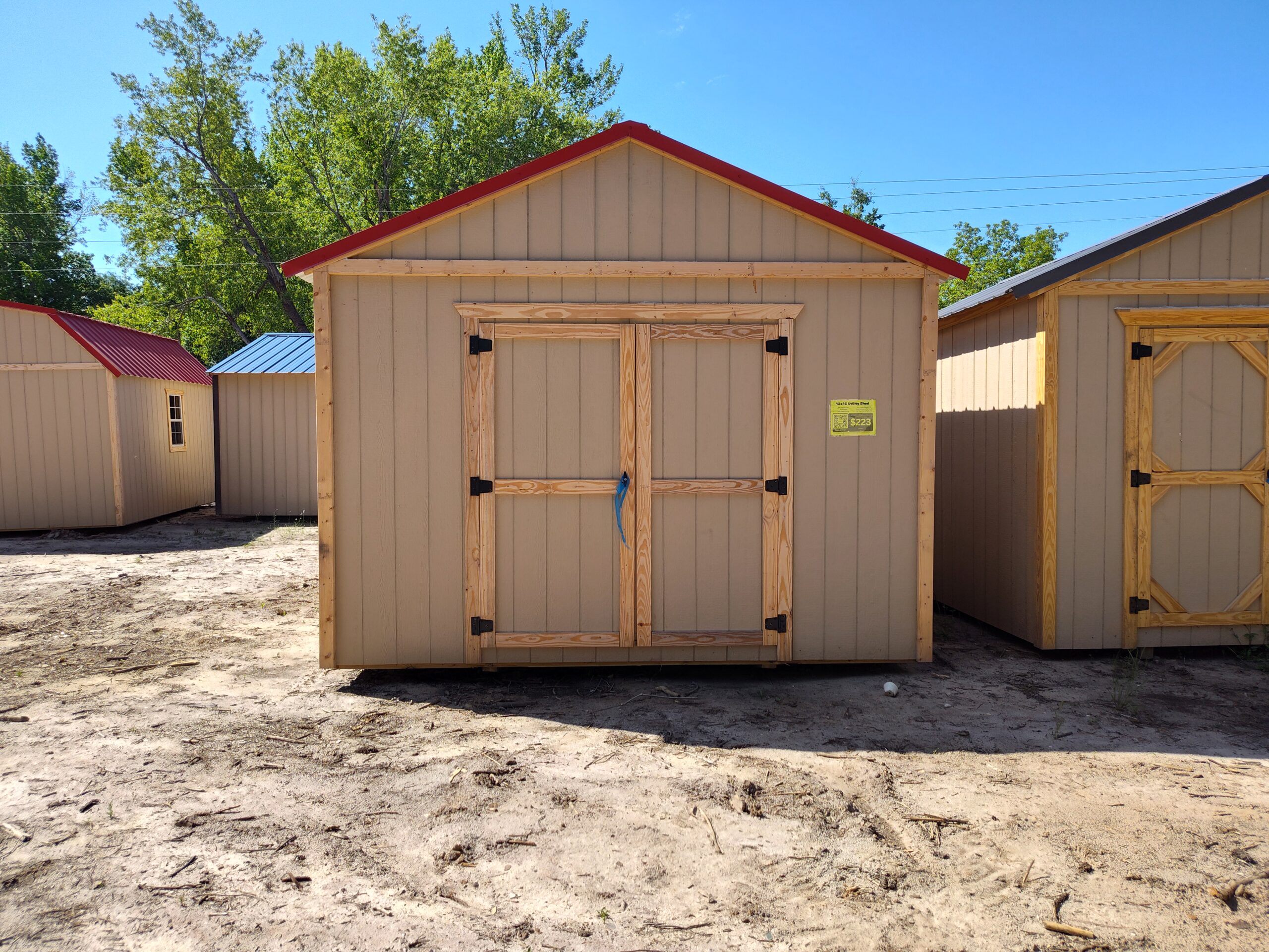 12×16 Utility Shed – US001