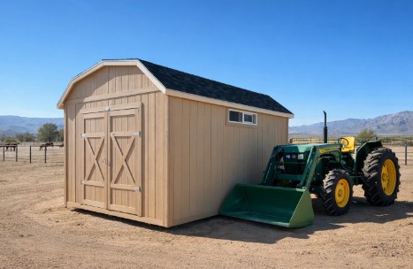 16×12 Tall Barn 8 Stock# 11824
