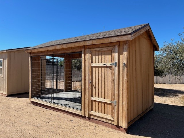 USED 15×8 Dog Kennel Stock# 2137A