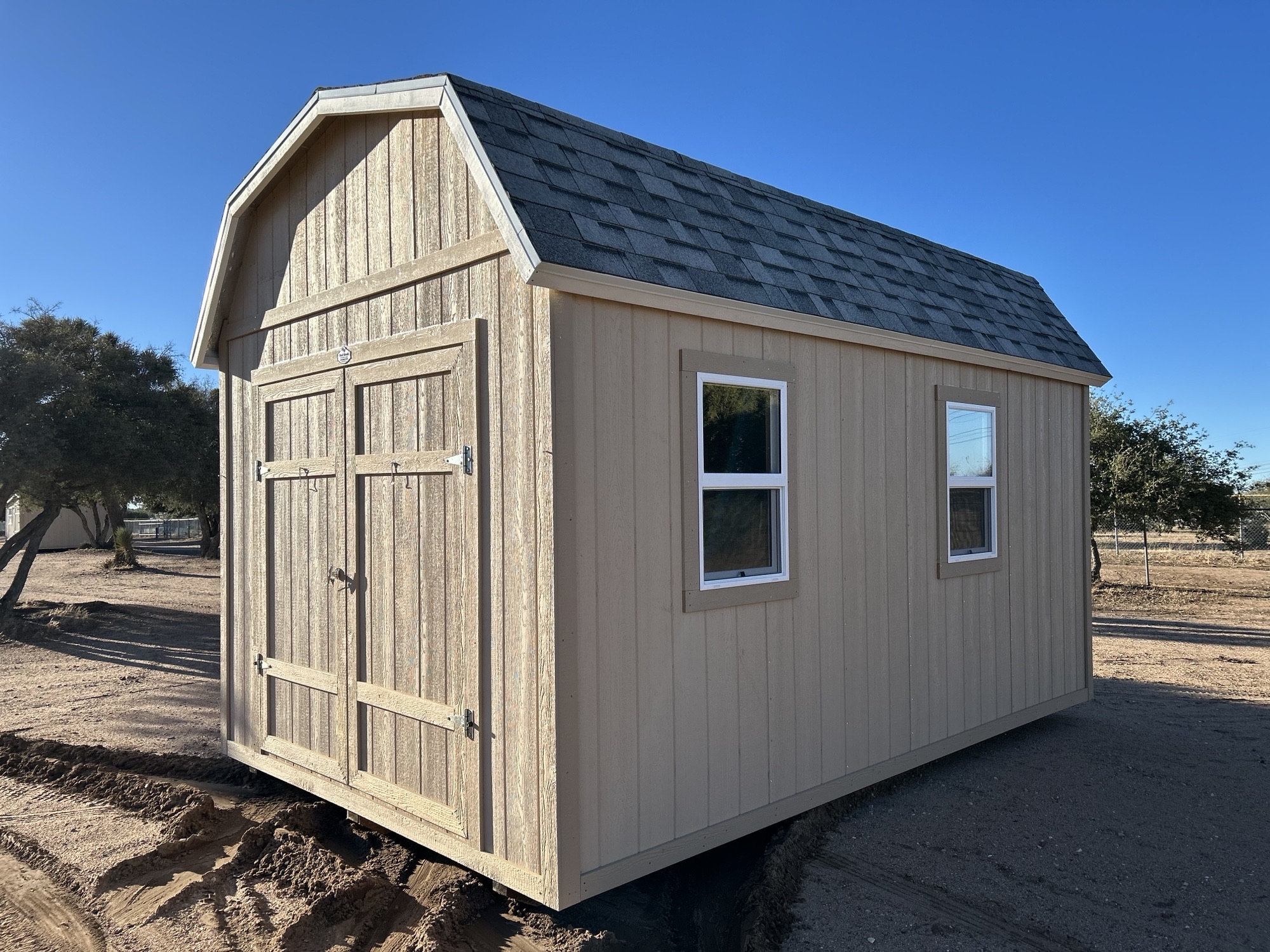 16×10 Tall Hybrid Loft Barn 8 Stock# 11870