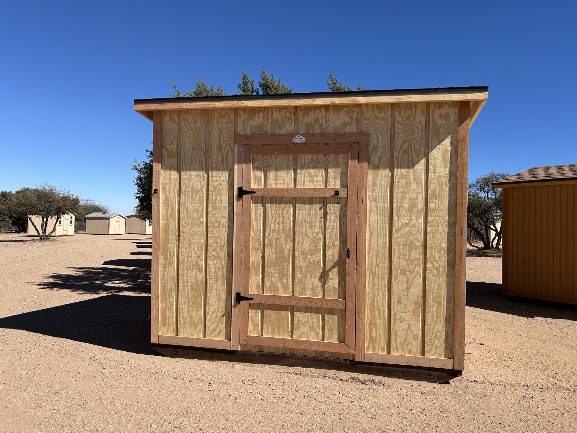 8X10 Rustic Shed Roof 7 STK 11811