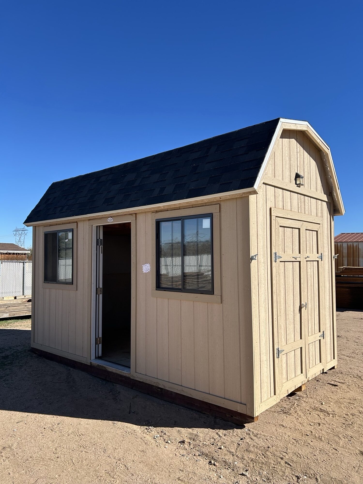 USED 15×8 Hybrid Loft Barn 8 #2507A