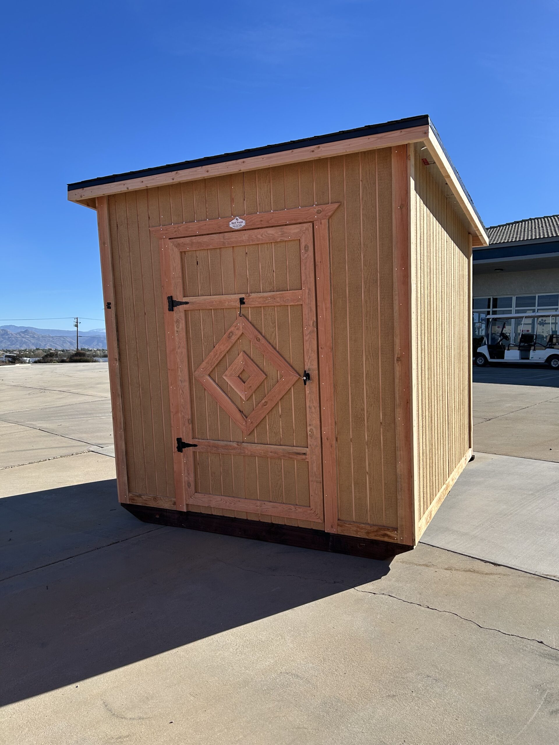 SOLD 8X8 Shed Roof 7 STK #11883