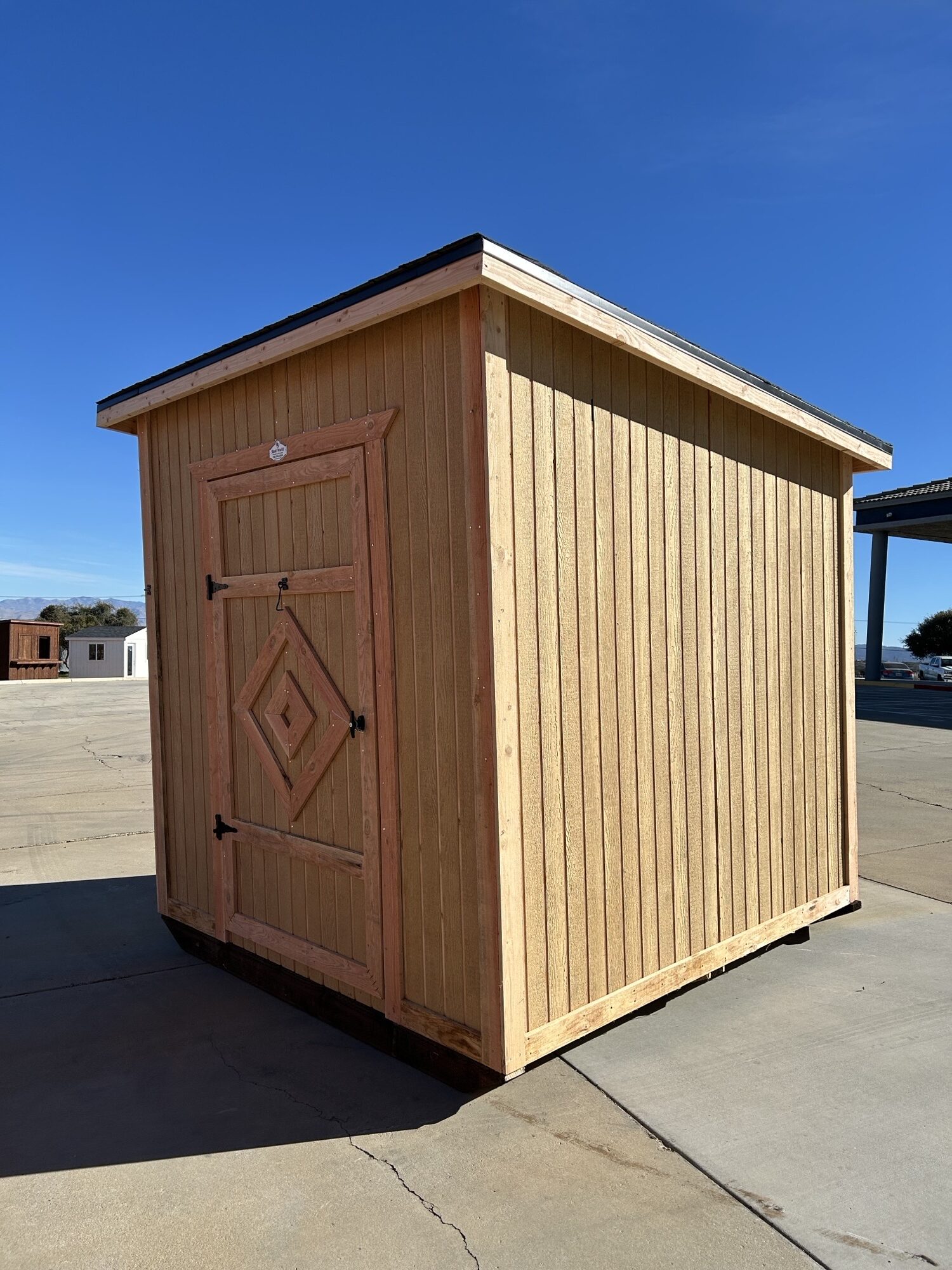 SOLD 8X8 Shed Roof 7 STK #11883