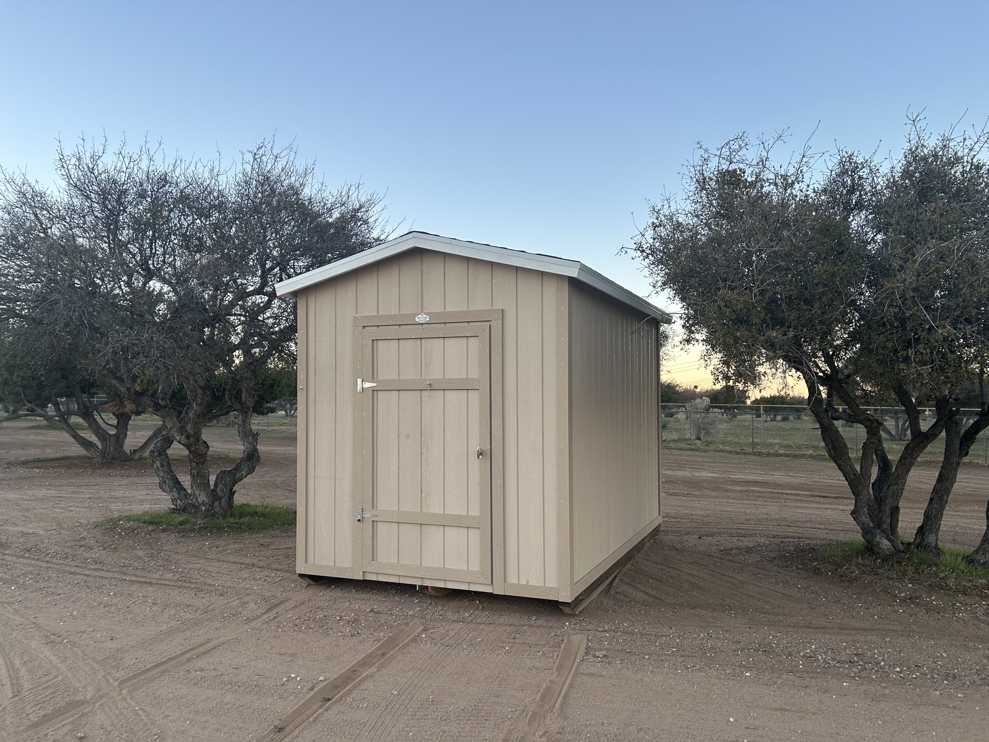 12×8 Tall Peak 8 STK#11874 (SHELF INSIDE)