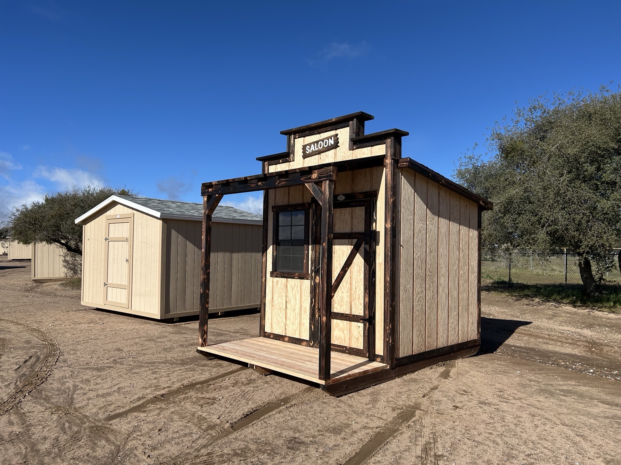 8×8 Cowboy Façade 7 Stock# 11968 (at JR Tires Phelan) *