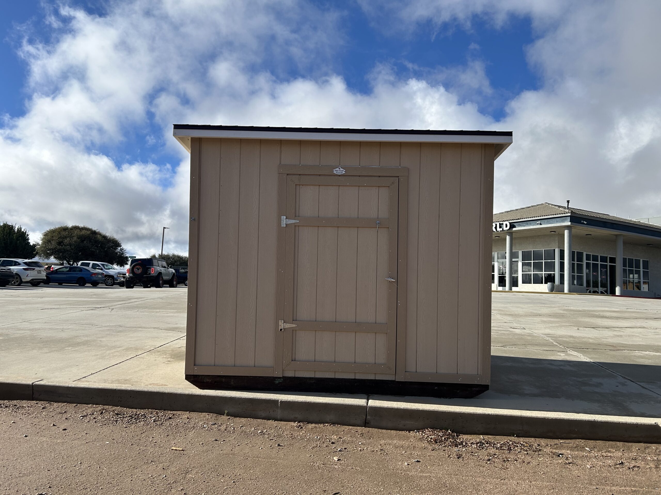 8×10 Shed Roof 7 Stock# 11971