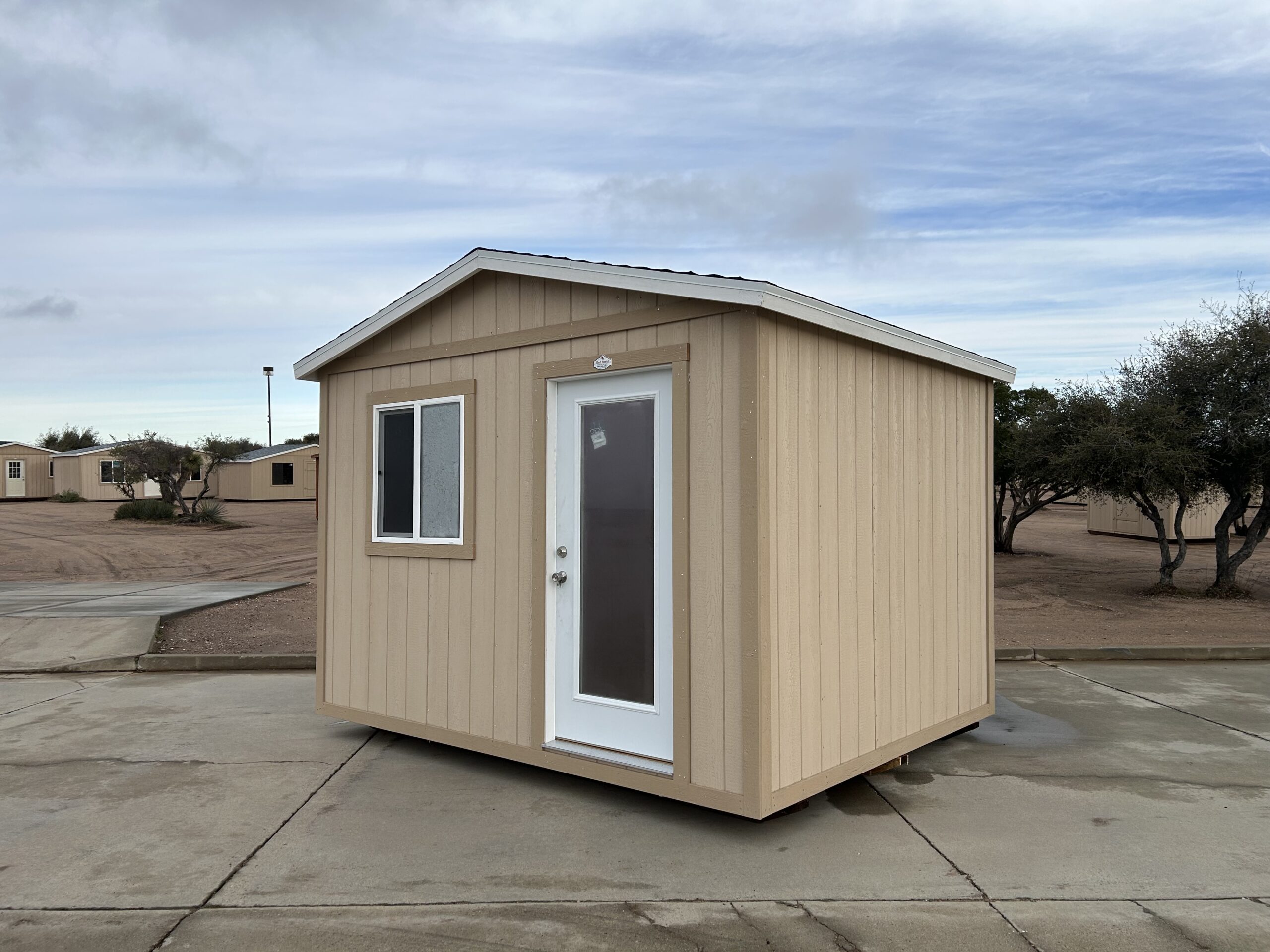 10×12 Tall Peak 8 Stock #11975