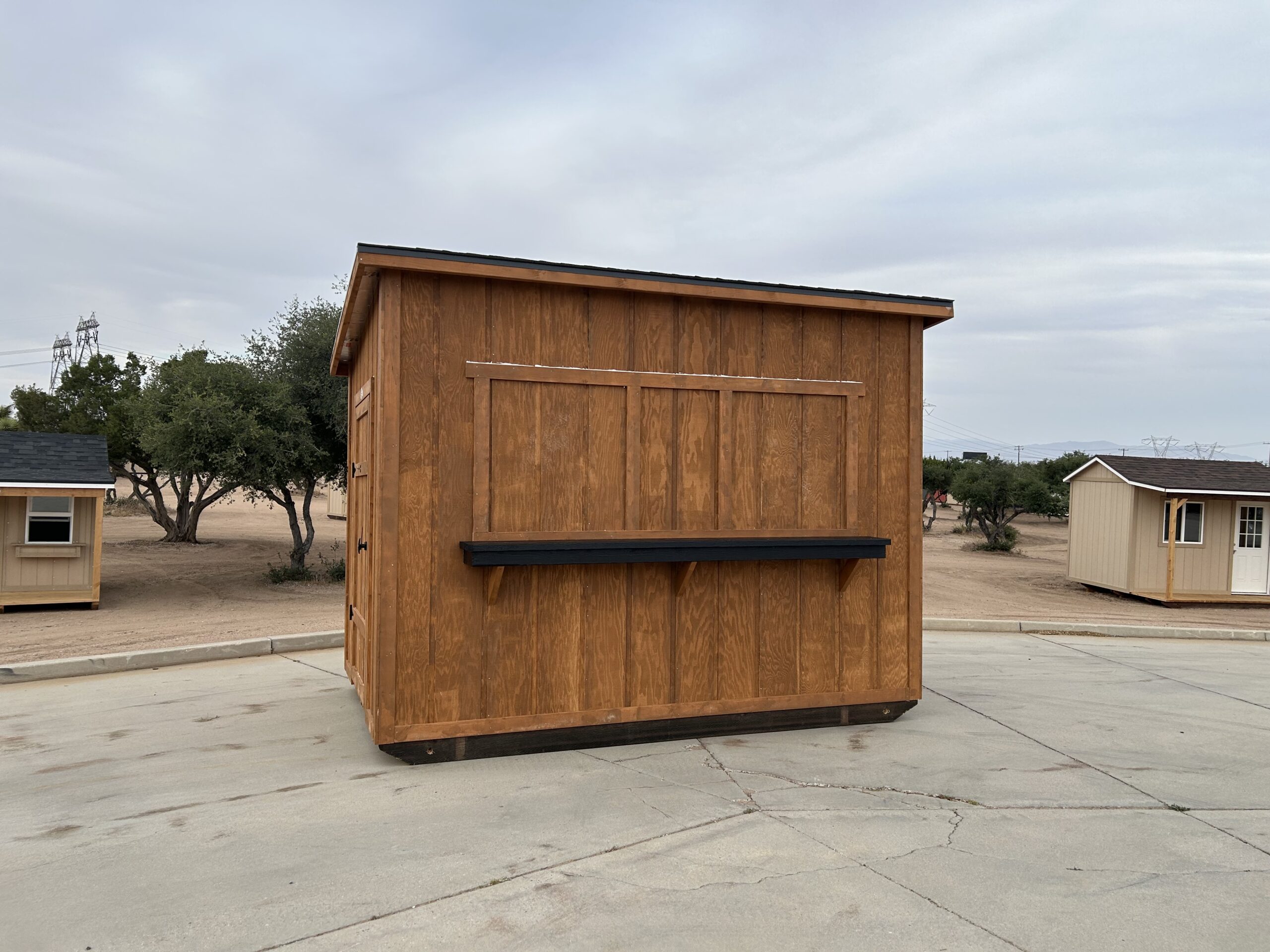 8X12 BAR (Party Bar, Tavern, Snack Bar, Ticket Booth, Concession Stand) Stock #12006