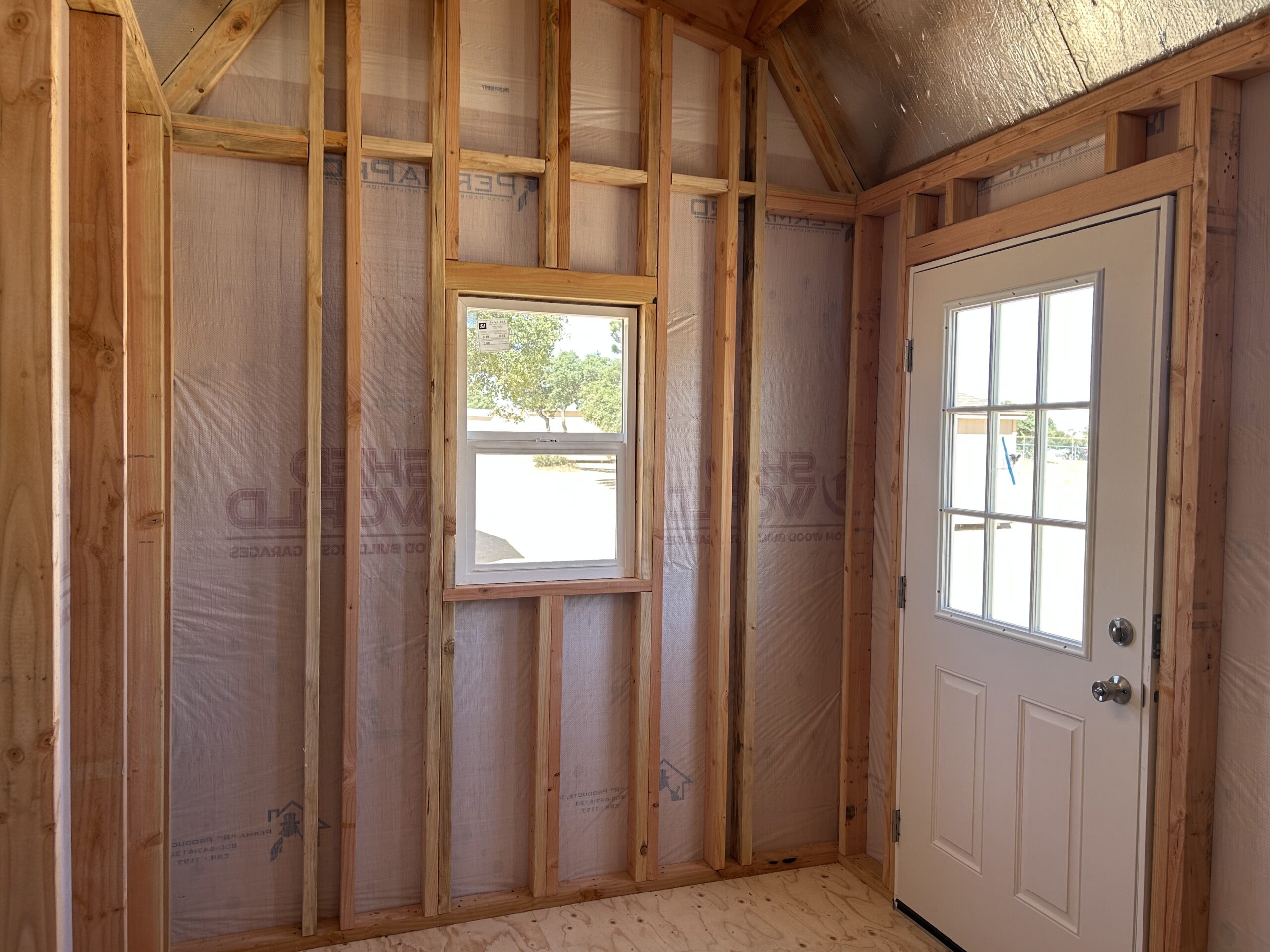 SOLD 15x8 Tall Hybrid Loft Barn 8 STK#2267A - Shed World